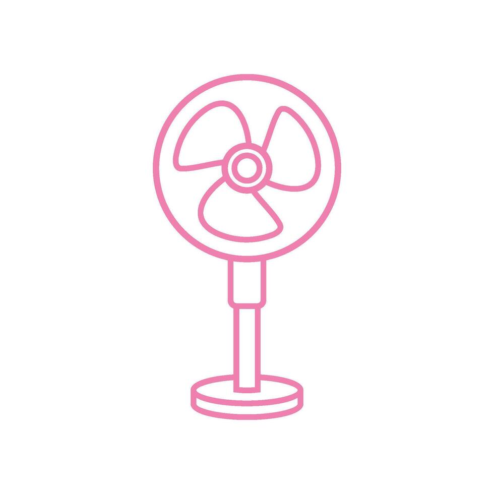 Fan Icon Vector Template Illustration Design