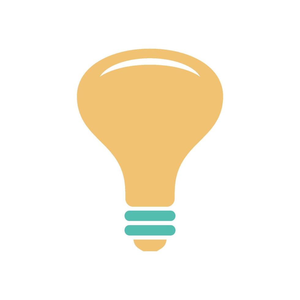 Light Bulb Icon Vector Template Illustration Design