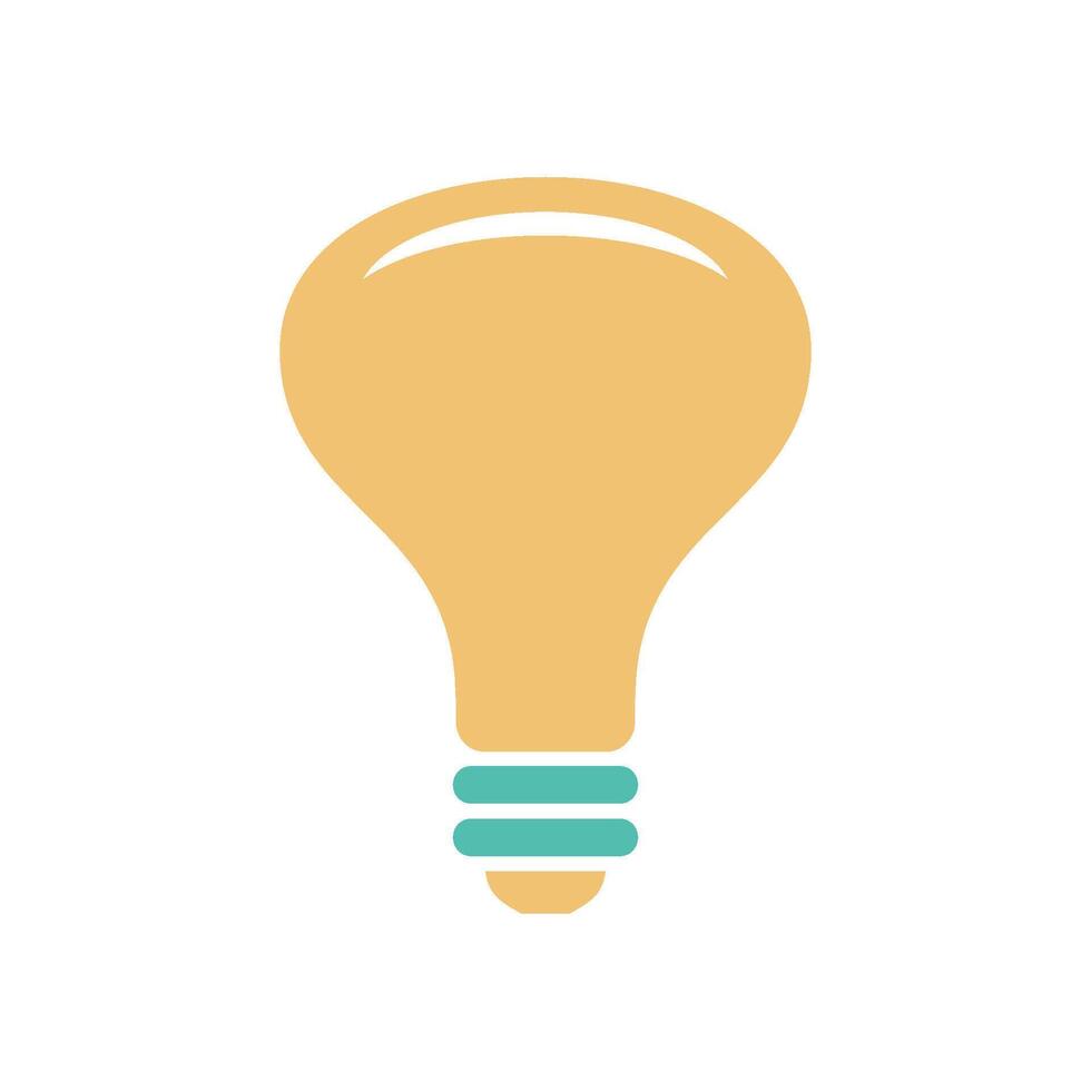 Light Bulb Icon Vector Template Illustration Design