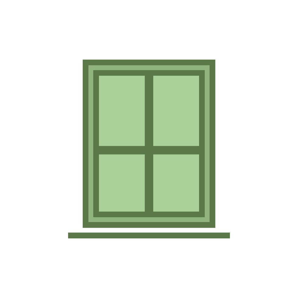 Window Icon Vector Template Illustration Design