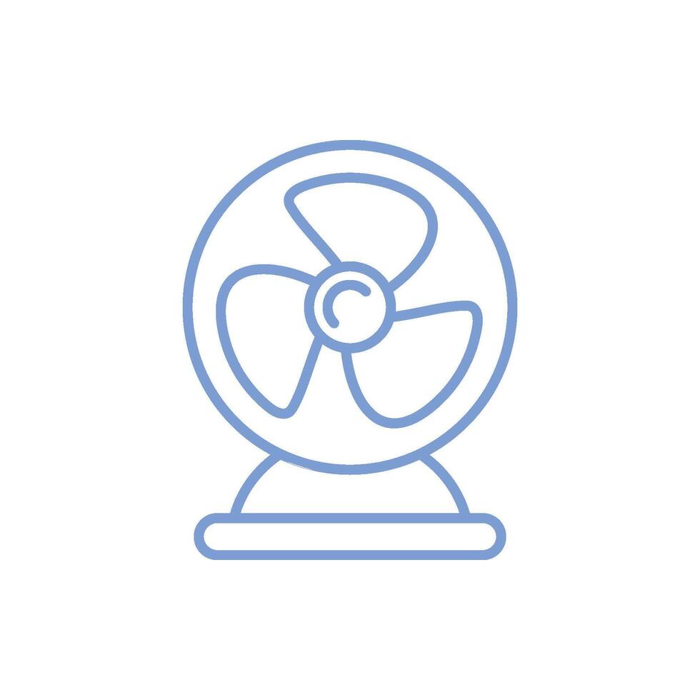 Fan Icon Vector Template Illustration Design