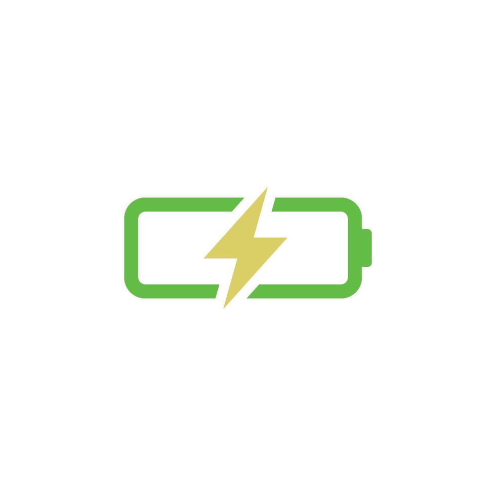 Battery Icon Vector Template Illustration Design