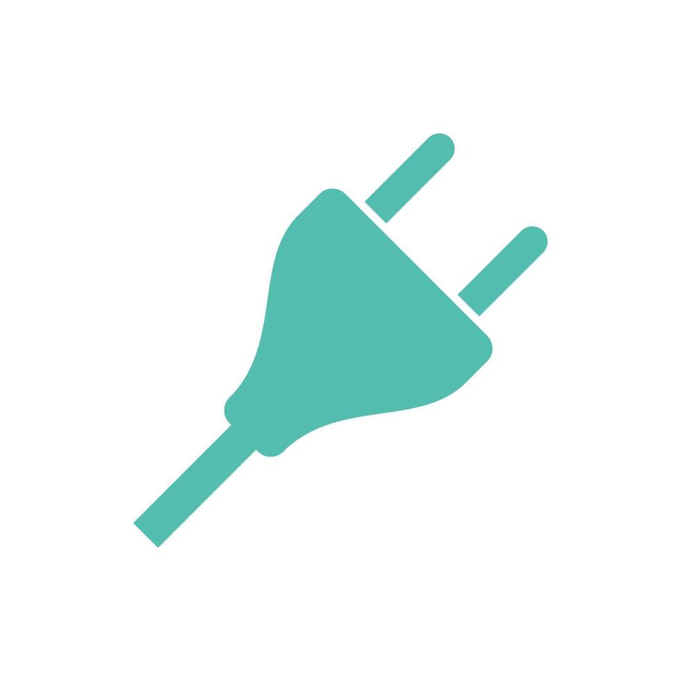 Plug Cable Icon Vector Template Illustration Design