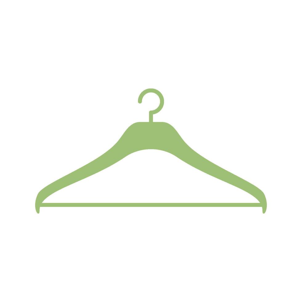 Cloth Hanger Icon Vector Template Illustration Design