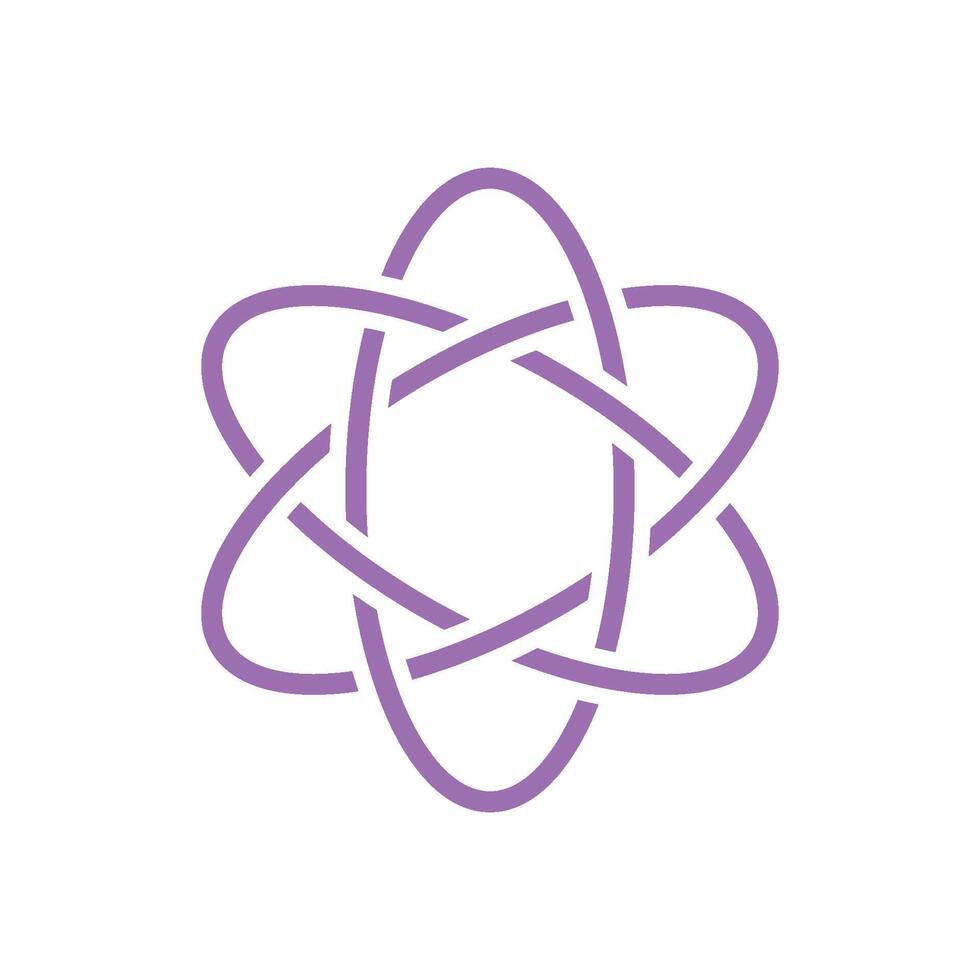 Molecular Atom Neutron Laboratory Icon Vector
