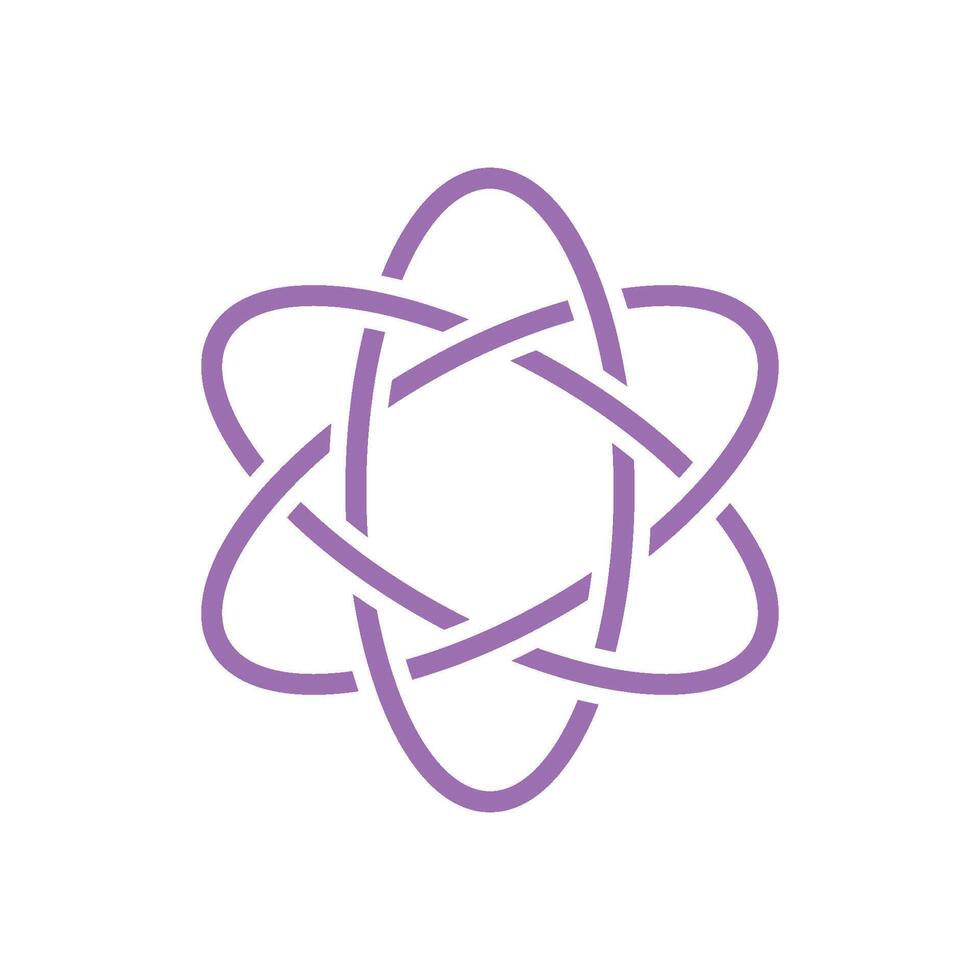 Molecular Atom Neutron Laboratory Icon Vector