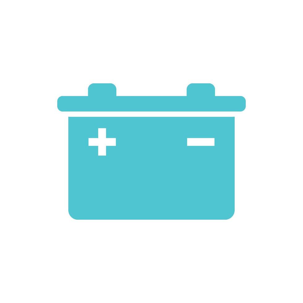 Car Battery Icon Vector Template Illustration Design