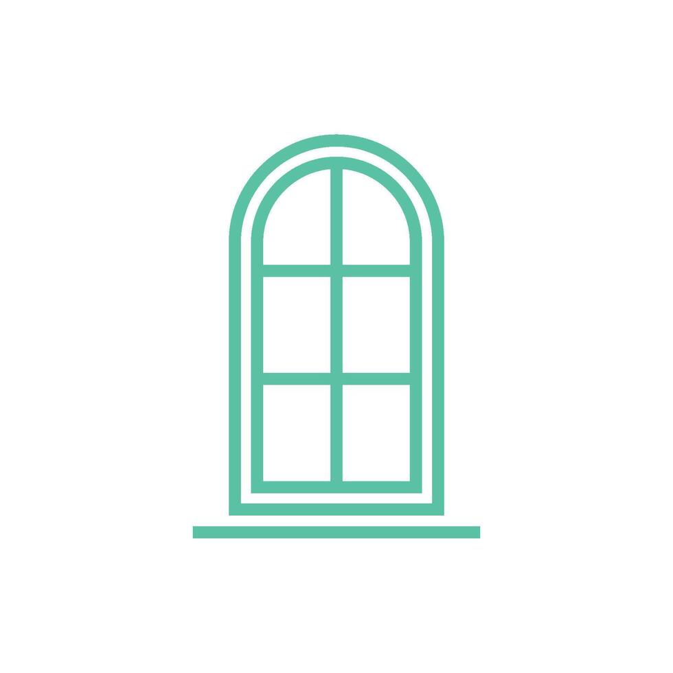 Door Icon Vector Template Illustration Design
