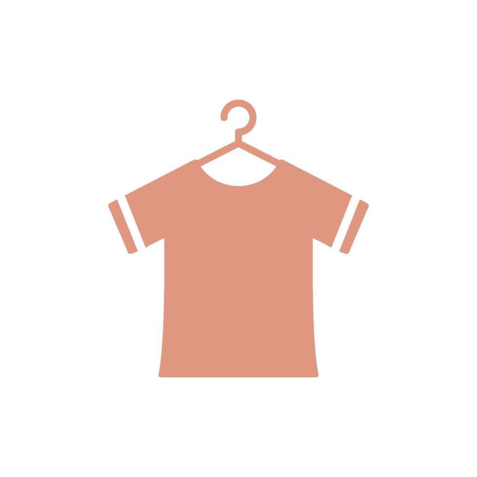 T Shirt Cloth Icon Vector Template Illustration Design