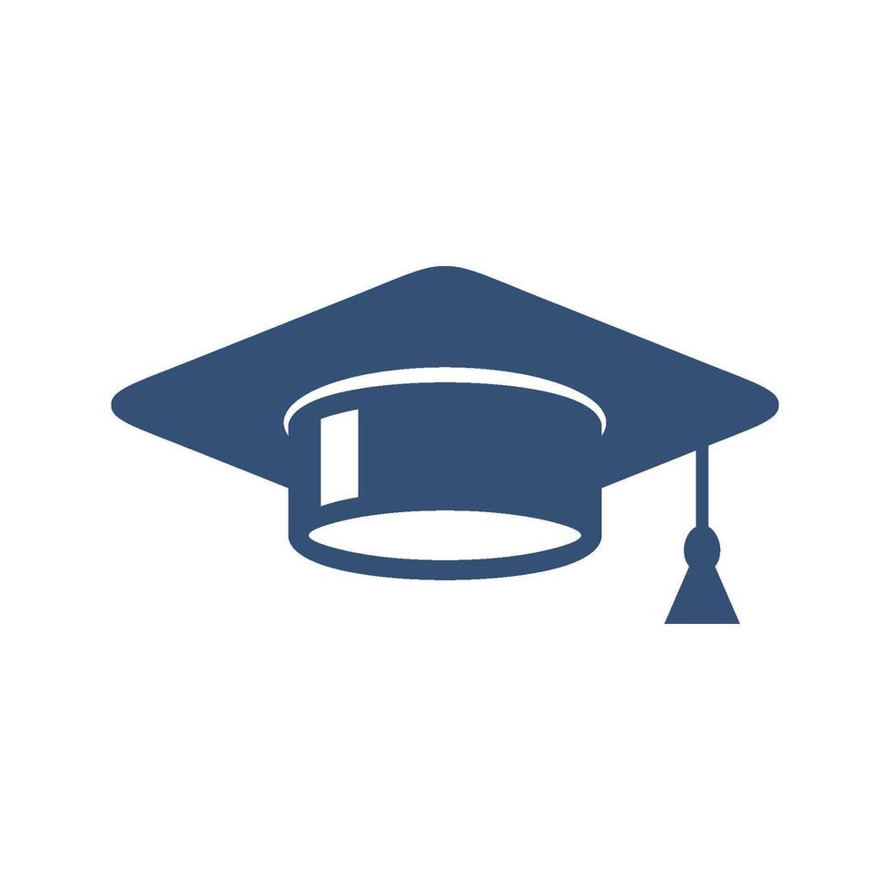 graduado gorra icono vector modelo ilustración diseño