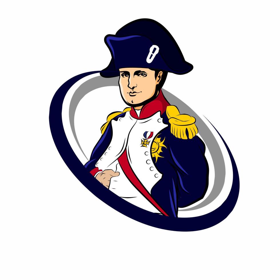 Napoleon logo design vector