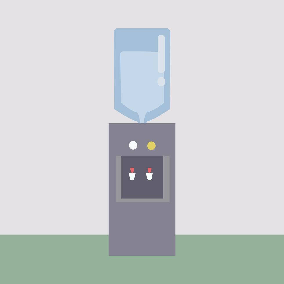 water dispenser vector image