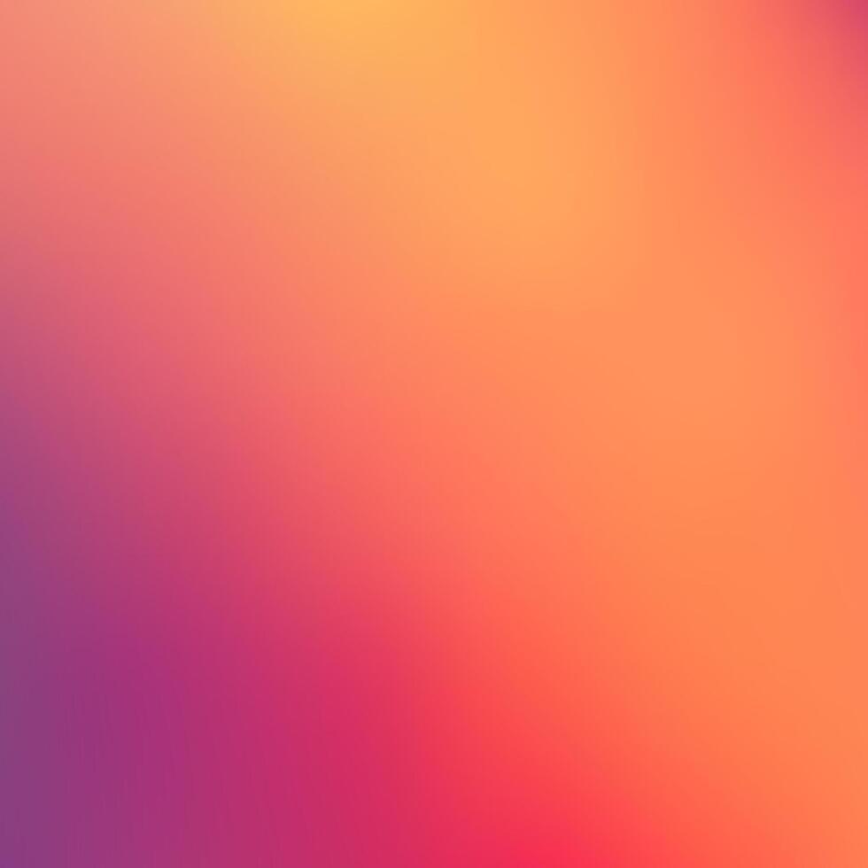 Blurred Gradient Background, Yellow-violet backdrop Vector illustration