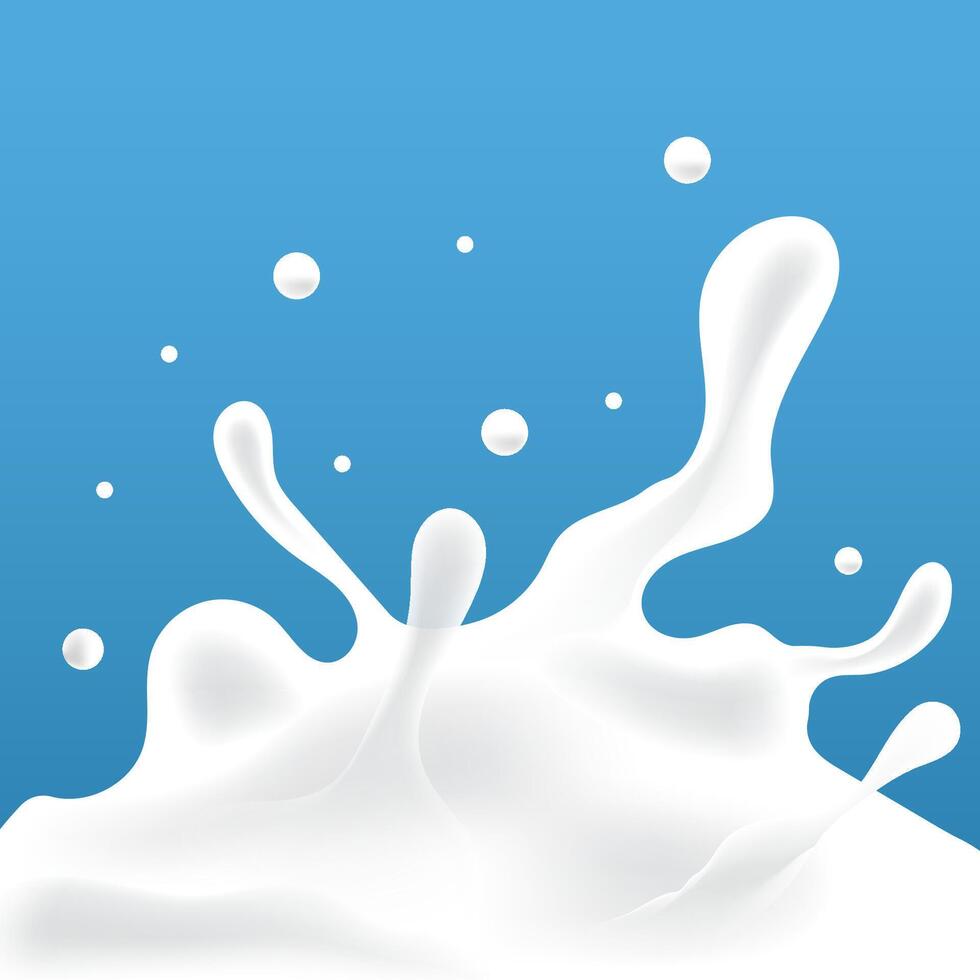 milky waves background. additional elements of milk design vector