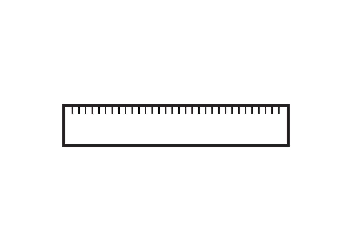 ruler icon design vector