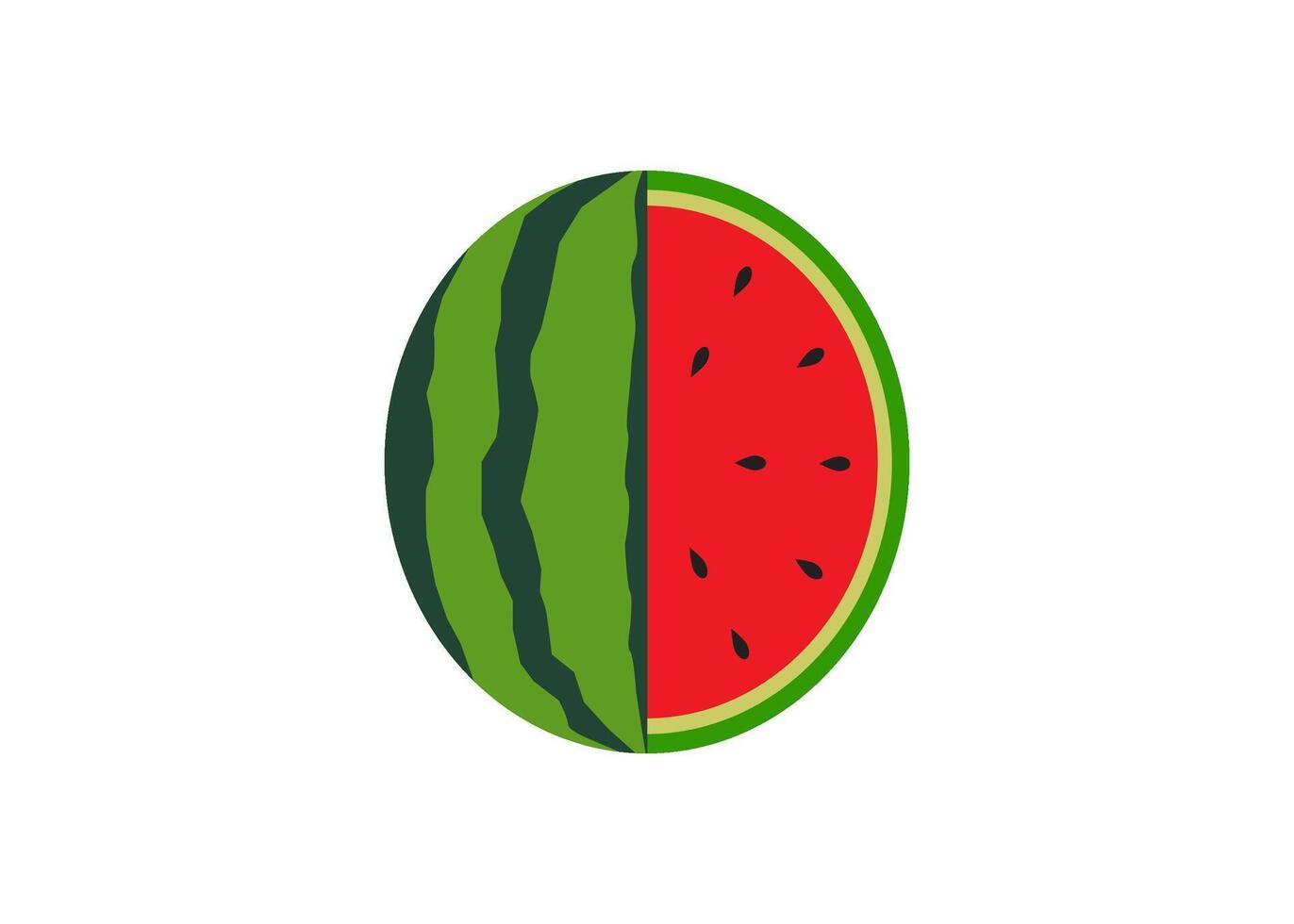 watermelon icon design vector