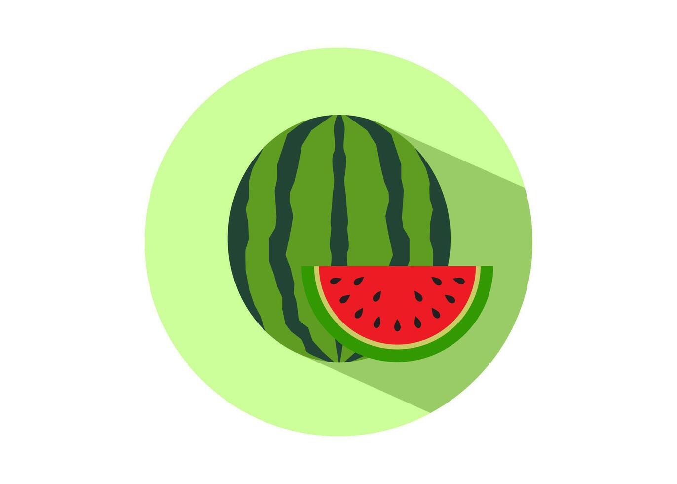 watermelon icon design vector