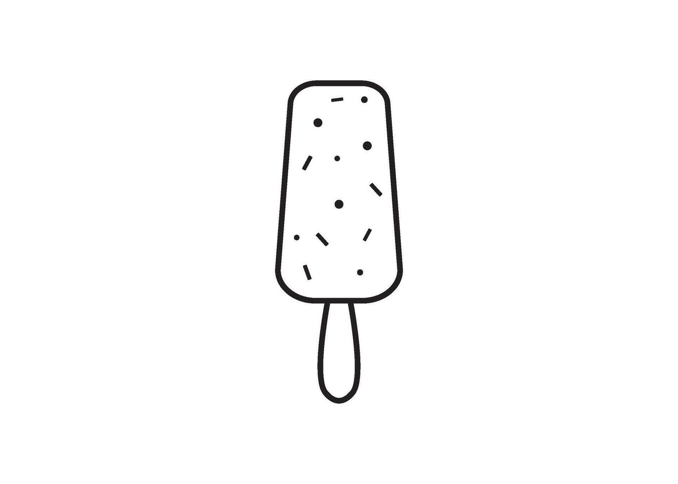 ice cream icon design vector