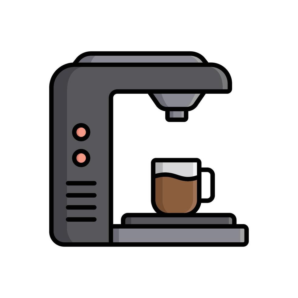 coffee maker icon vector design template simple and clean