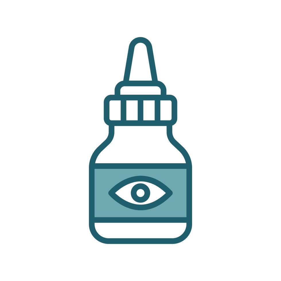 eye drops icon vector design template simple and clean