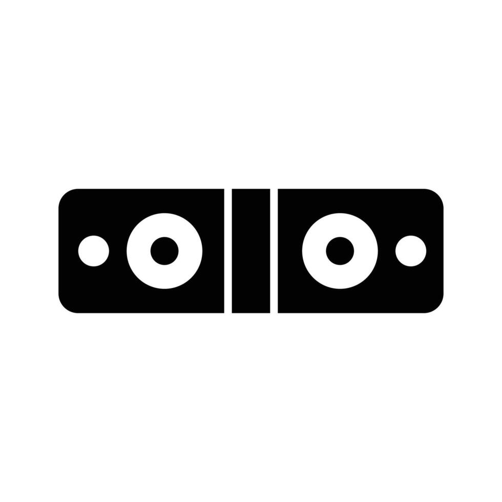 sound bar icon vector design template simple and clean