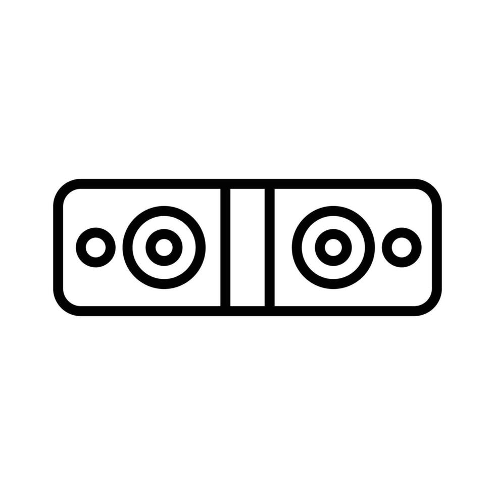 sound bar icon vector design template simple and clean