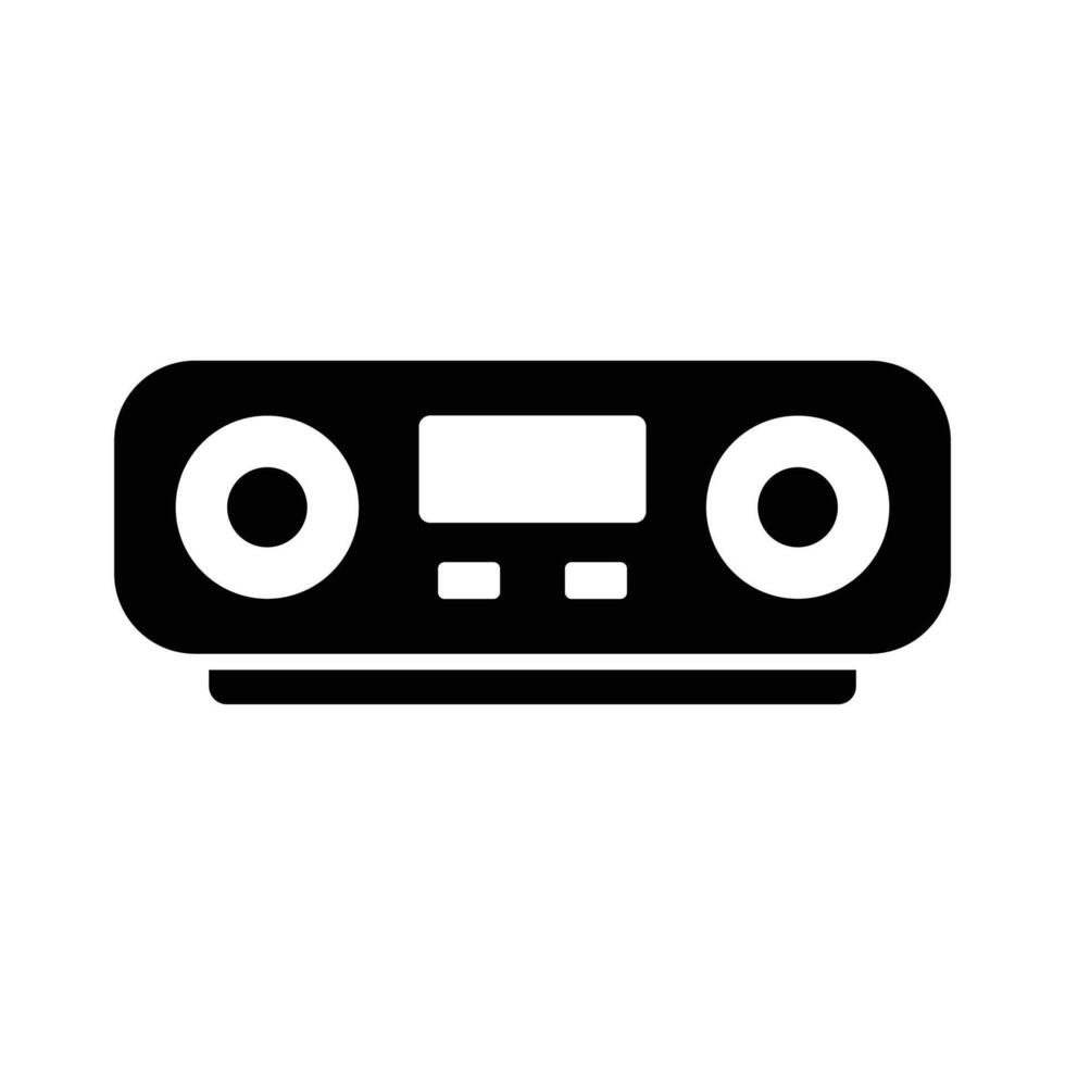 sound bar icon vector design template simple and clean