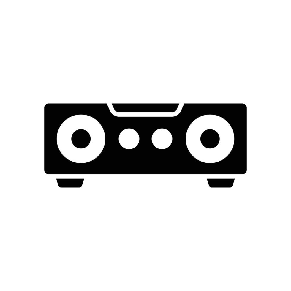 sound bar icon vector design template simple and clean