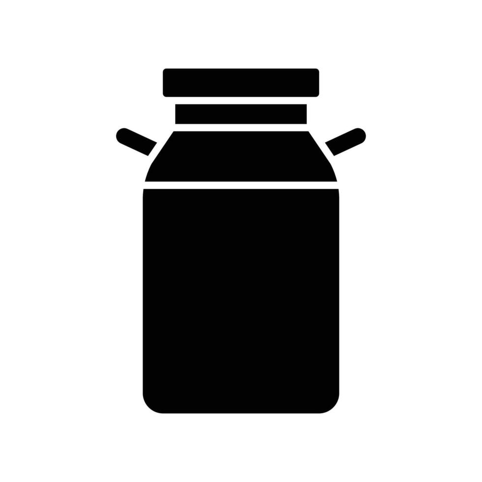 milk can icon vector design template simple and clean