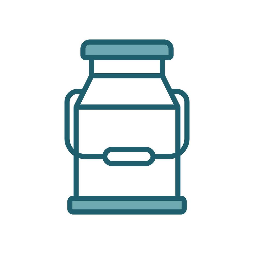 milk can icon vector design template simple and clean