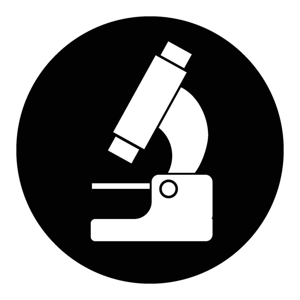 microscope icon vector