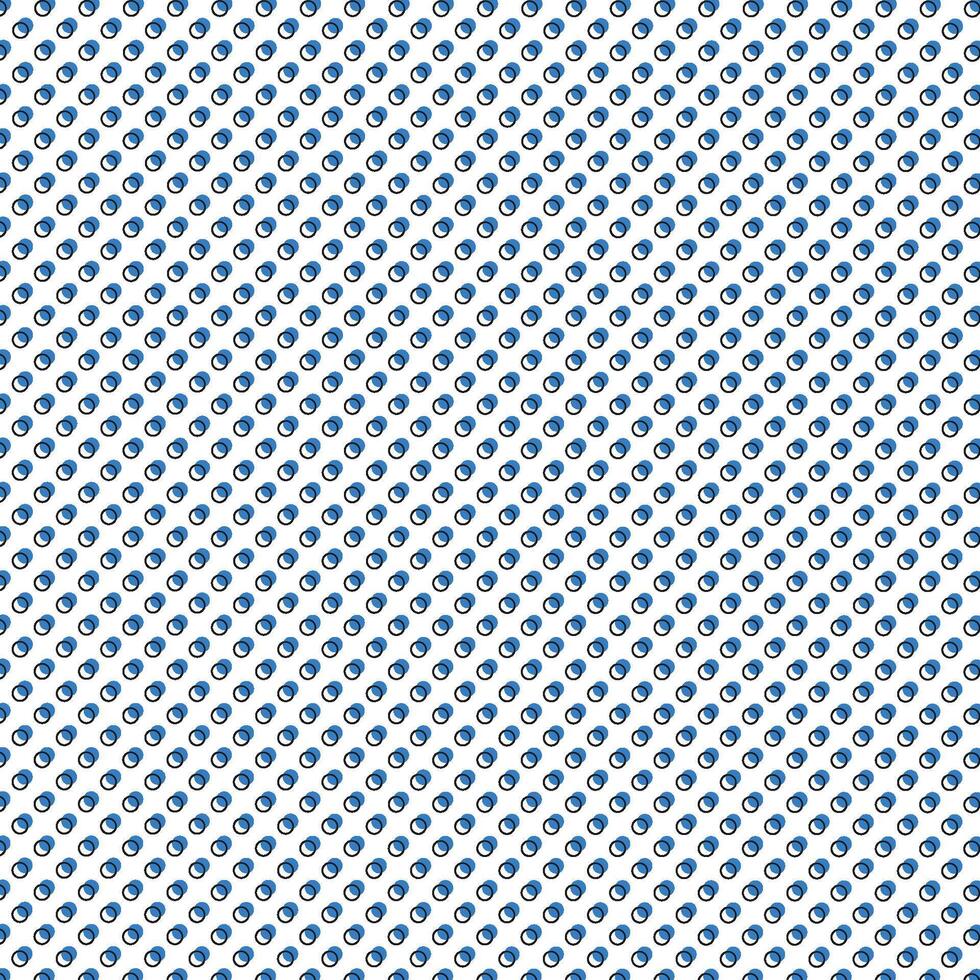 Polka dot and circle background vector