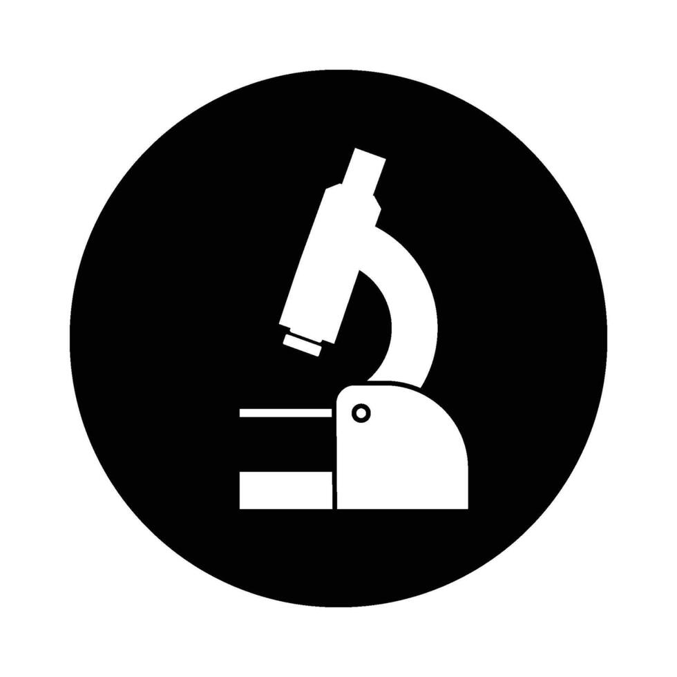 microscope icon vector