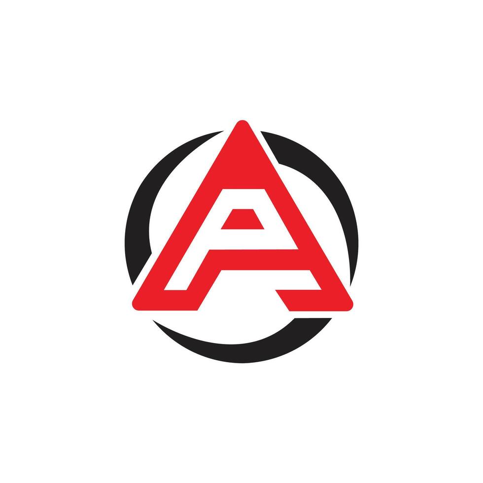 alphabet A letter logo, AA unique logo vector template illustration
