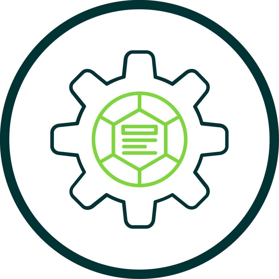 Infographic elements Line Circle Icon vector