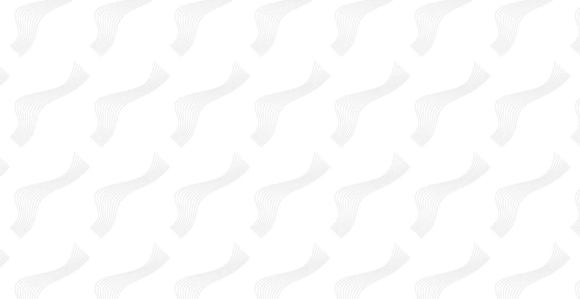 rayas onduladas abstractas sobre un fondo blanco aislado. arte de línea de onda, diseño curvo liso. ilustración vectorial eps 10. vector