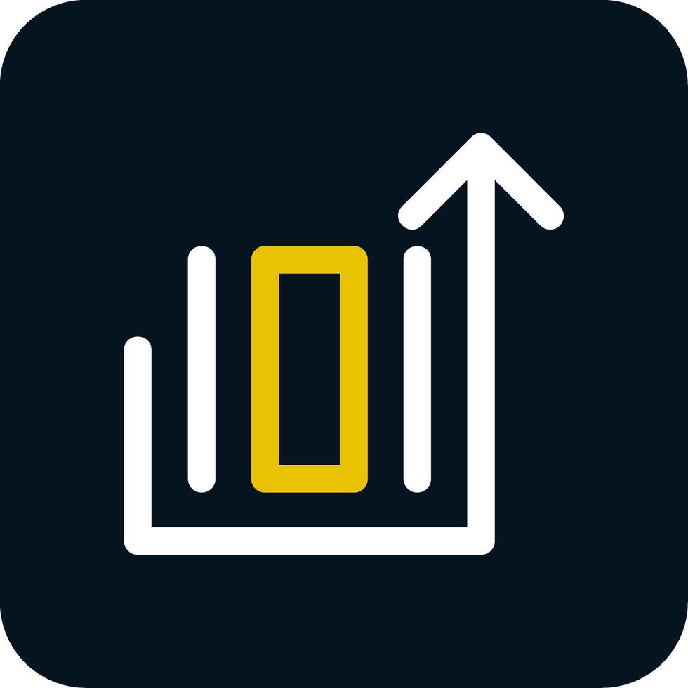 Deploy object Line Yellow White Icon vector