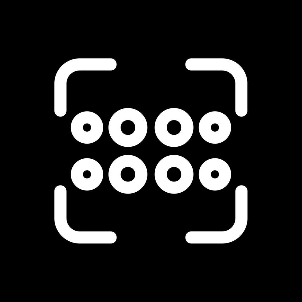 Reorder dots horizontal Line Inverted Icon vector