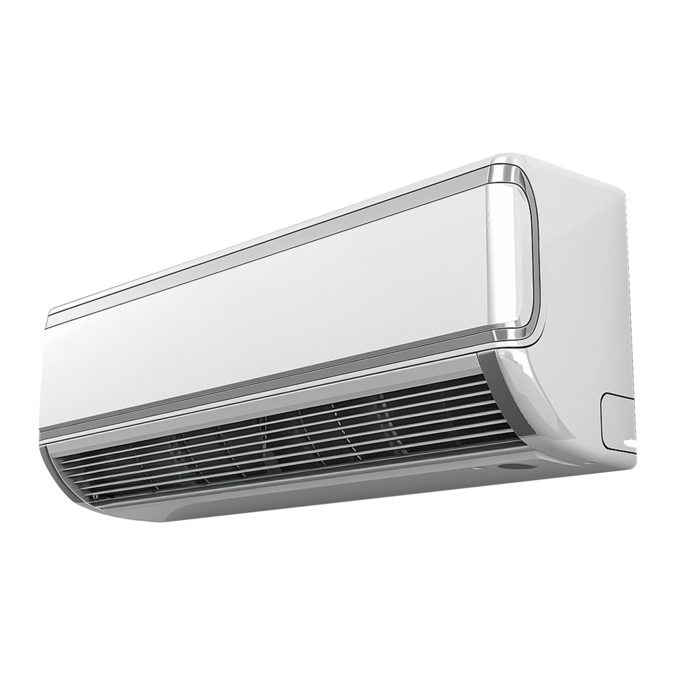 AI generated Air conditioner isolated on transparent background png