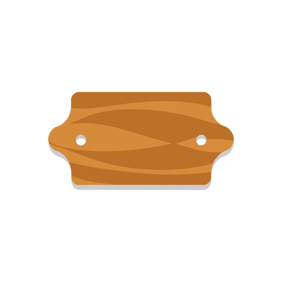kitchen cutting board vector icon illustration