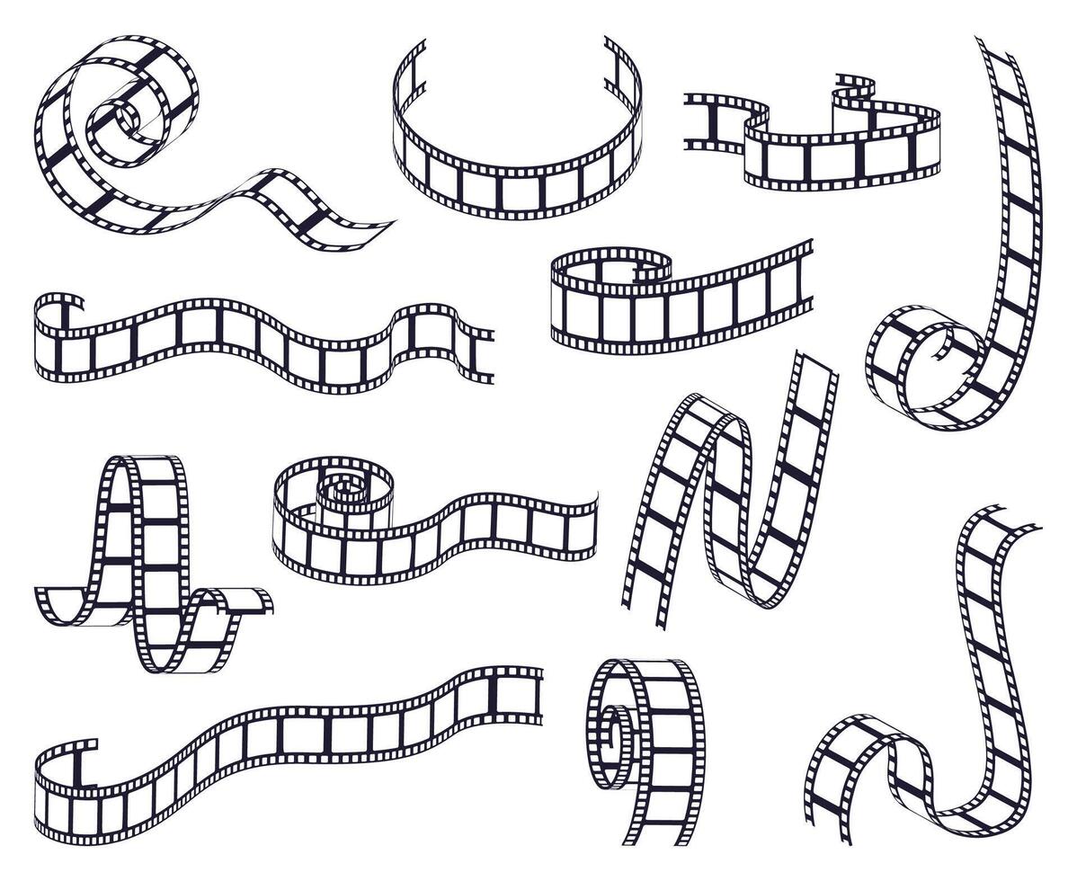 Film Strip Video logo vector template 7645381 Vector Art at Vecteezy