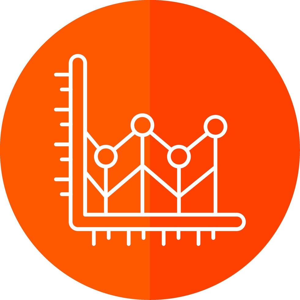 Line chart Line Red Circle Icon 41941035 Vector Art at Vecteezy