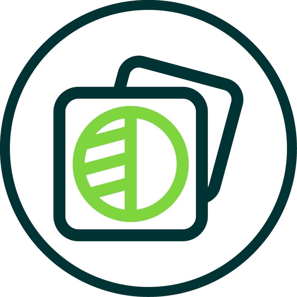 Image shadows Line Circle Icon vector