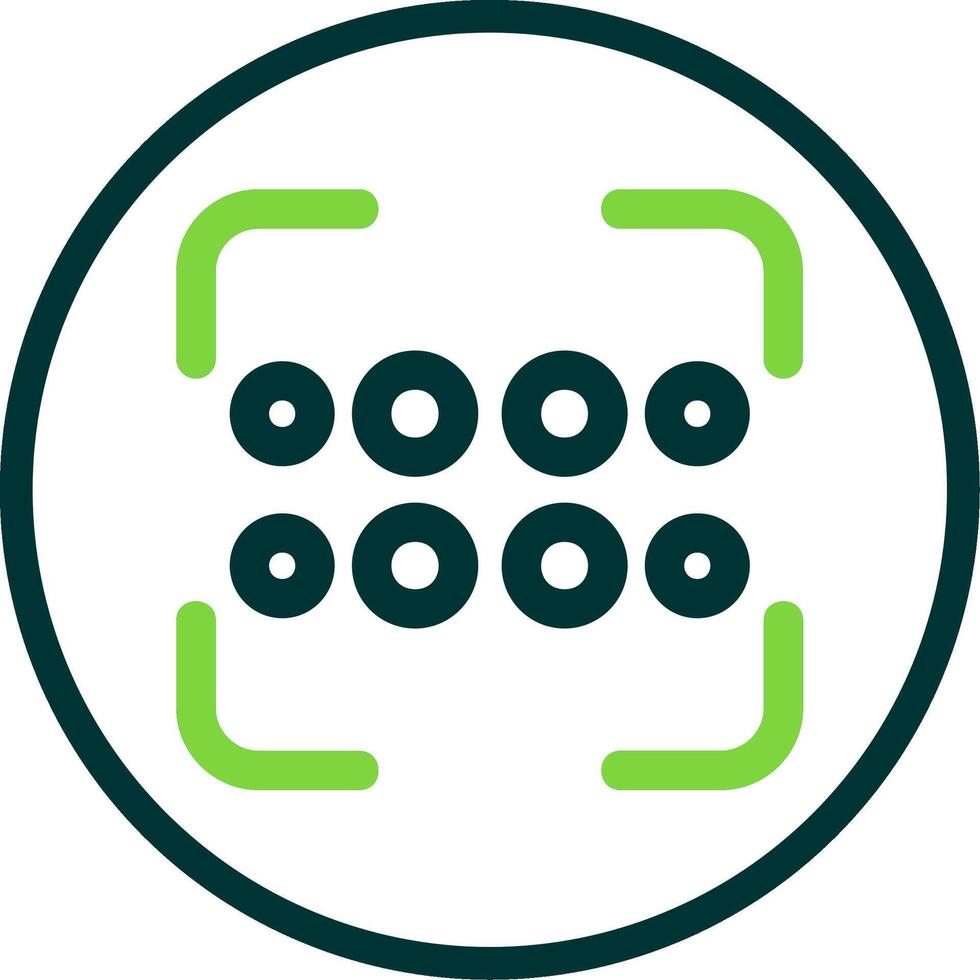 Reorder dots horizontal Line Circle Icon vector
