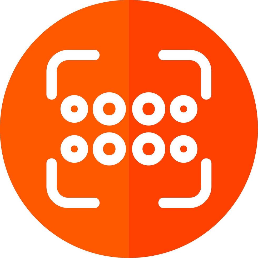 Reorder dots horizontal Line Red Circle Icon vector