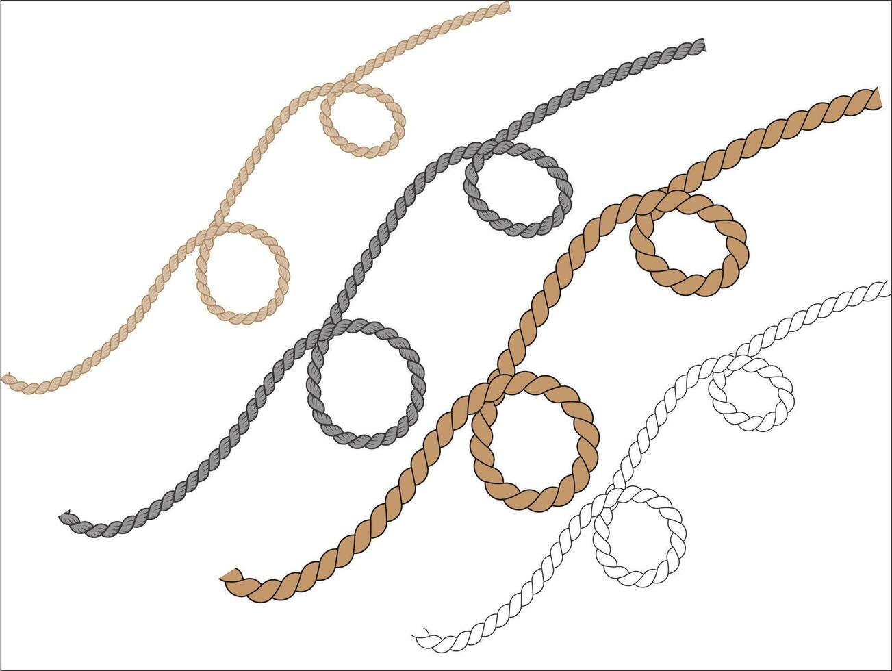 Vector Rope Brushes