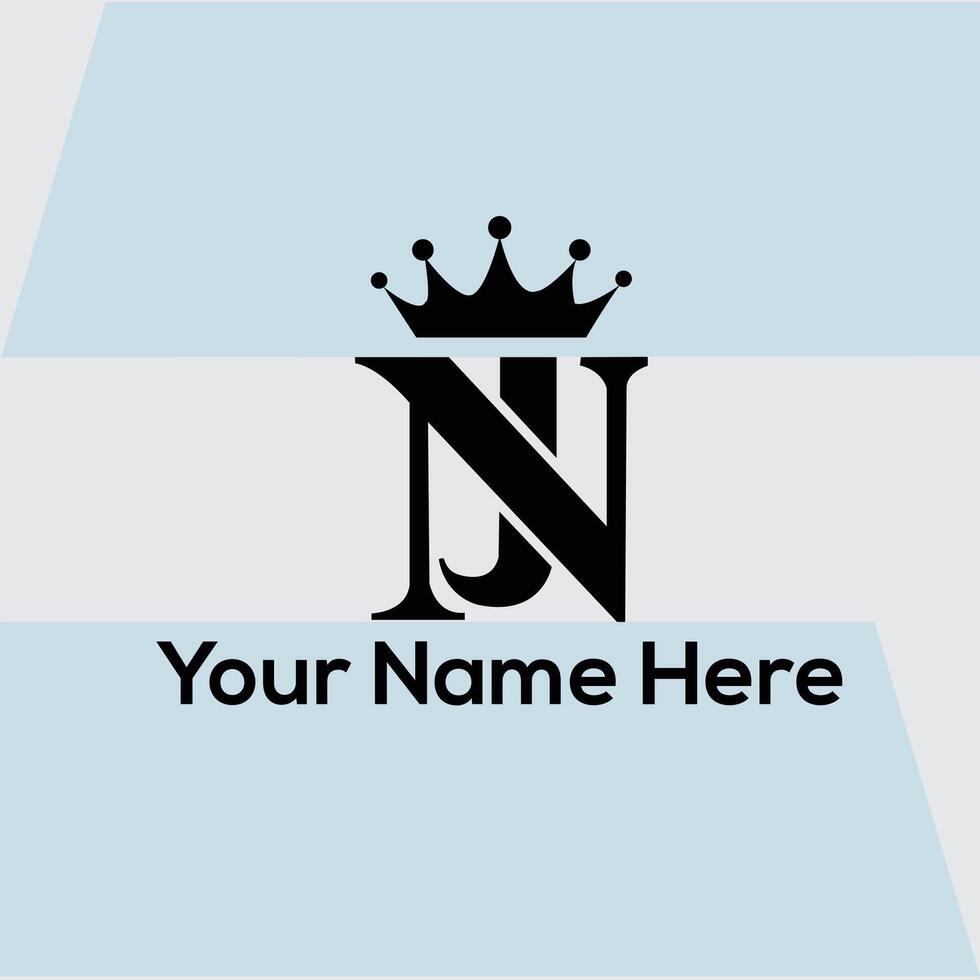 NJ business logo For free Download vector