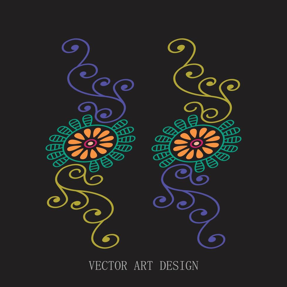 Vector art template