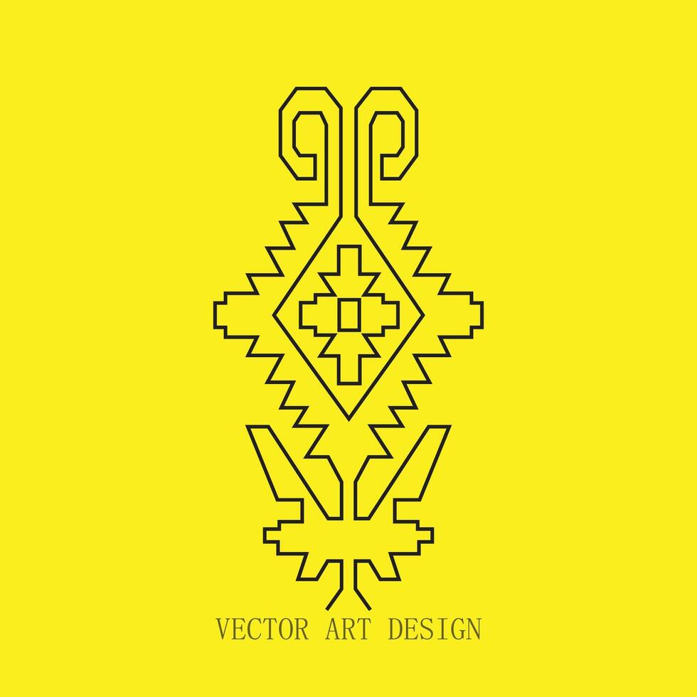 Vector art template