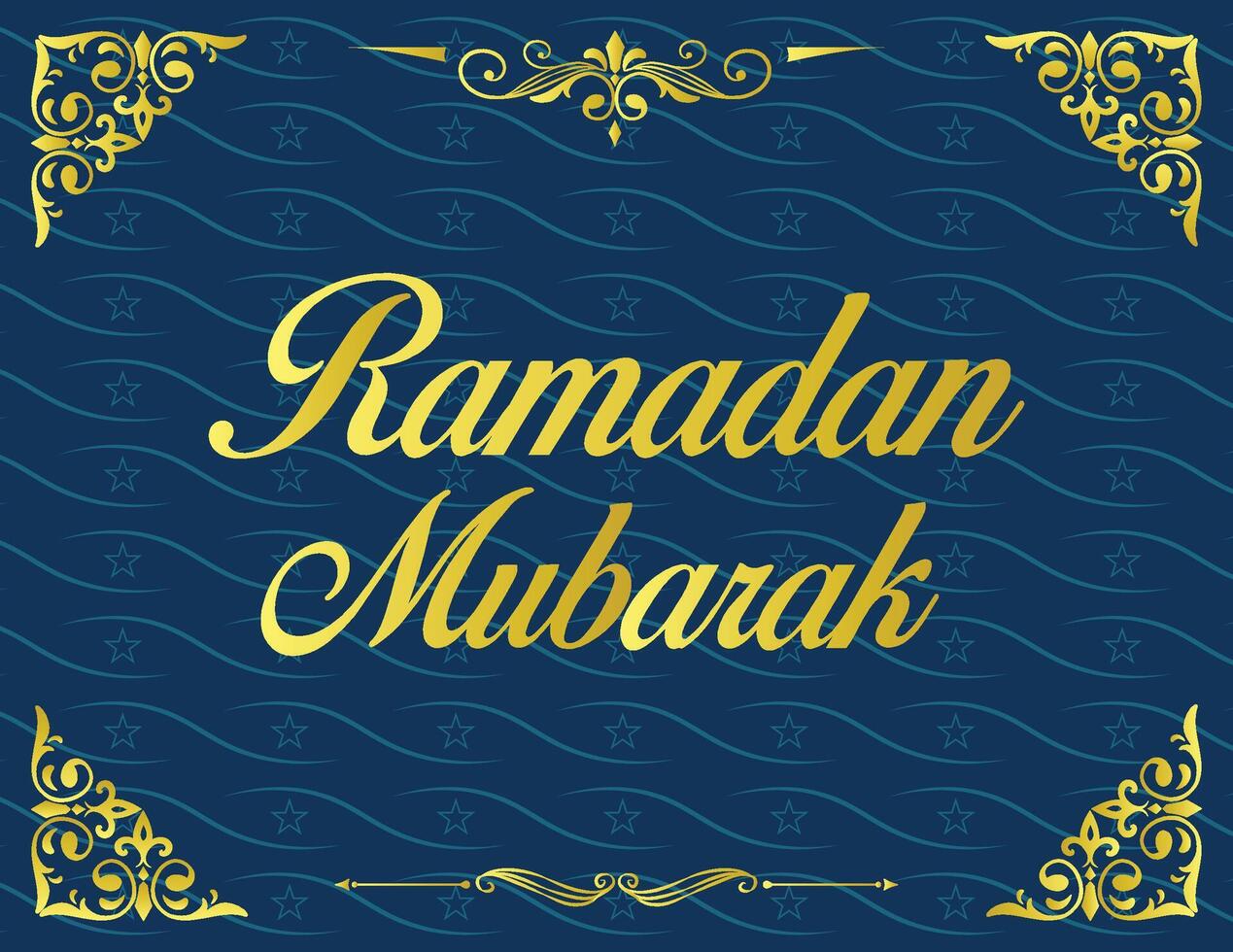 Ramadán celebracion modelo vector